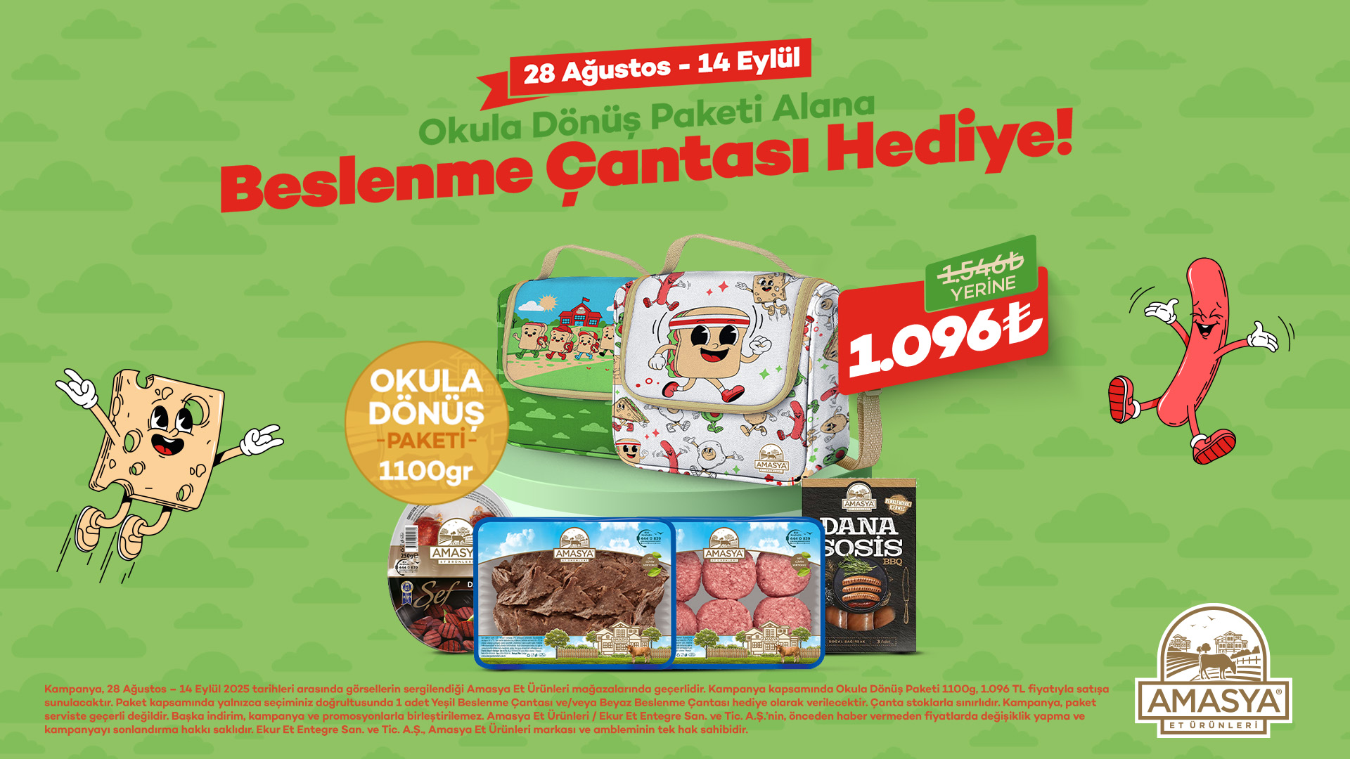 Beslenme Çantası Hediye!