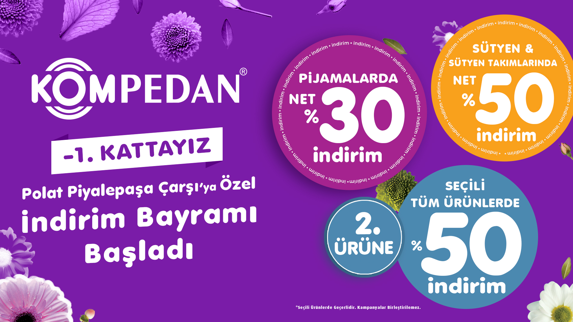 Kompedan'da Büyük İndirim!