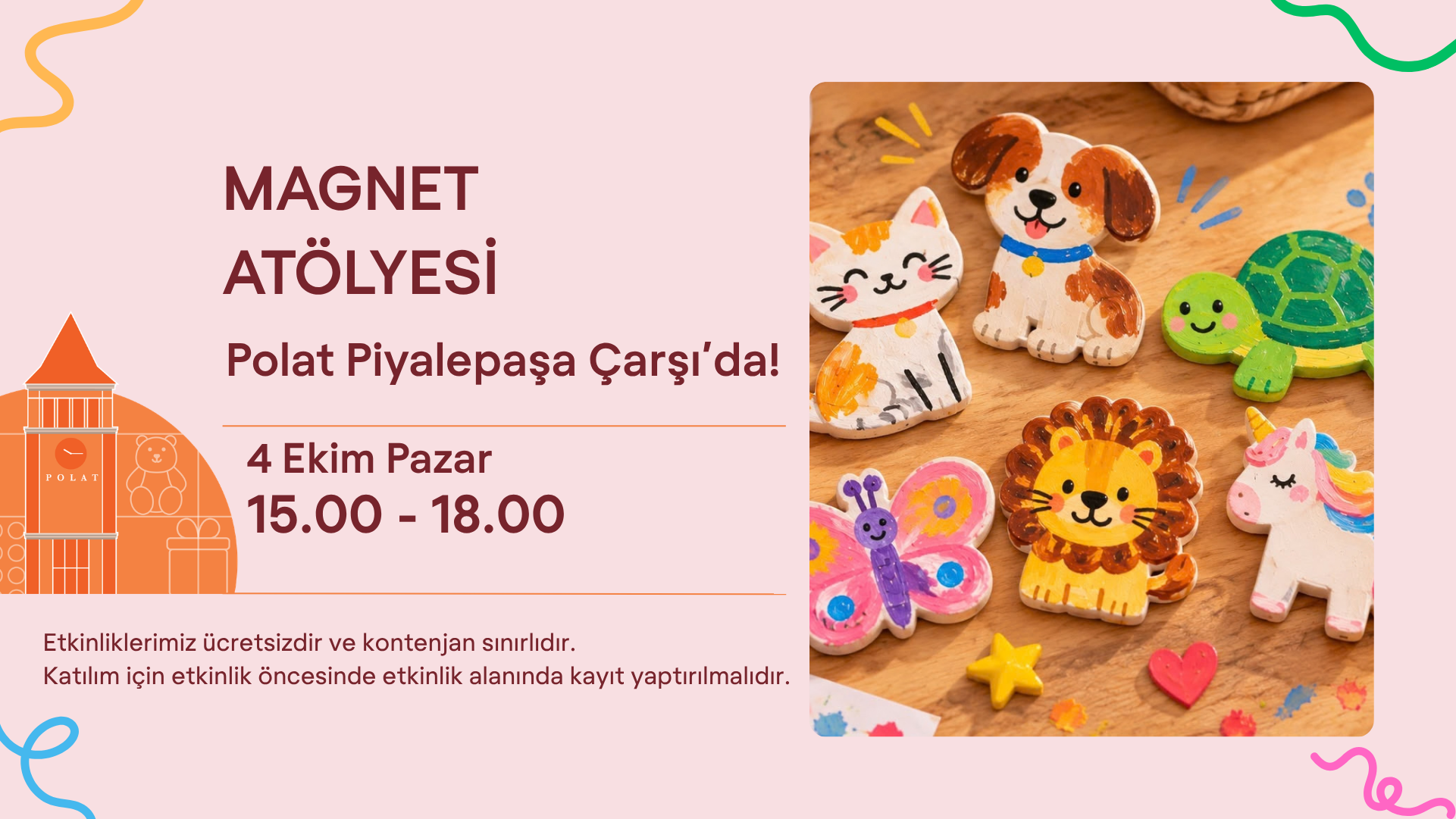 Magnet Atölyesi Polat Piyalepaşa Çarşı'da!