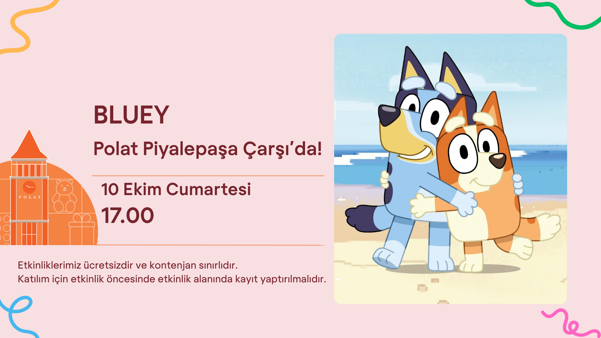 Bluey Polat Piyalepaşa Çarşı'da!