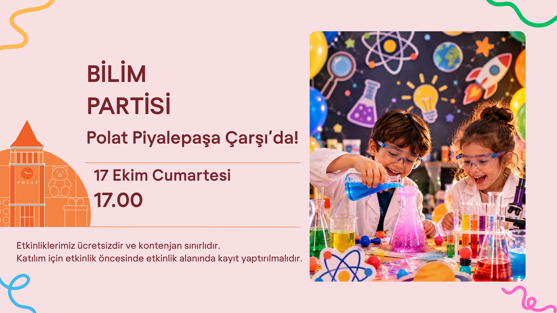 Bilim Partisi Polat Piyalepaşa Çarşı'da!
