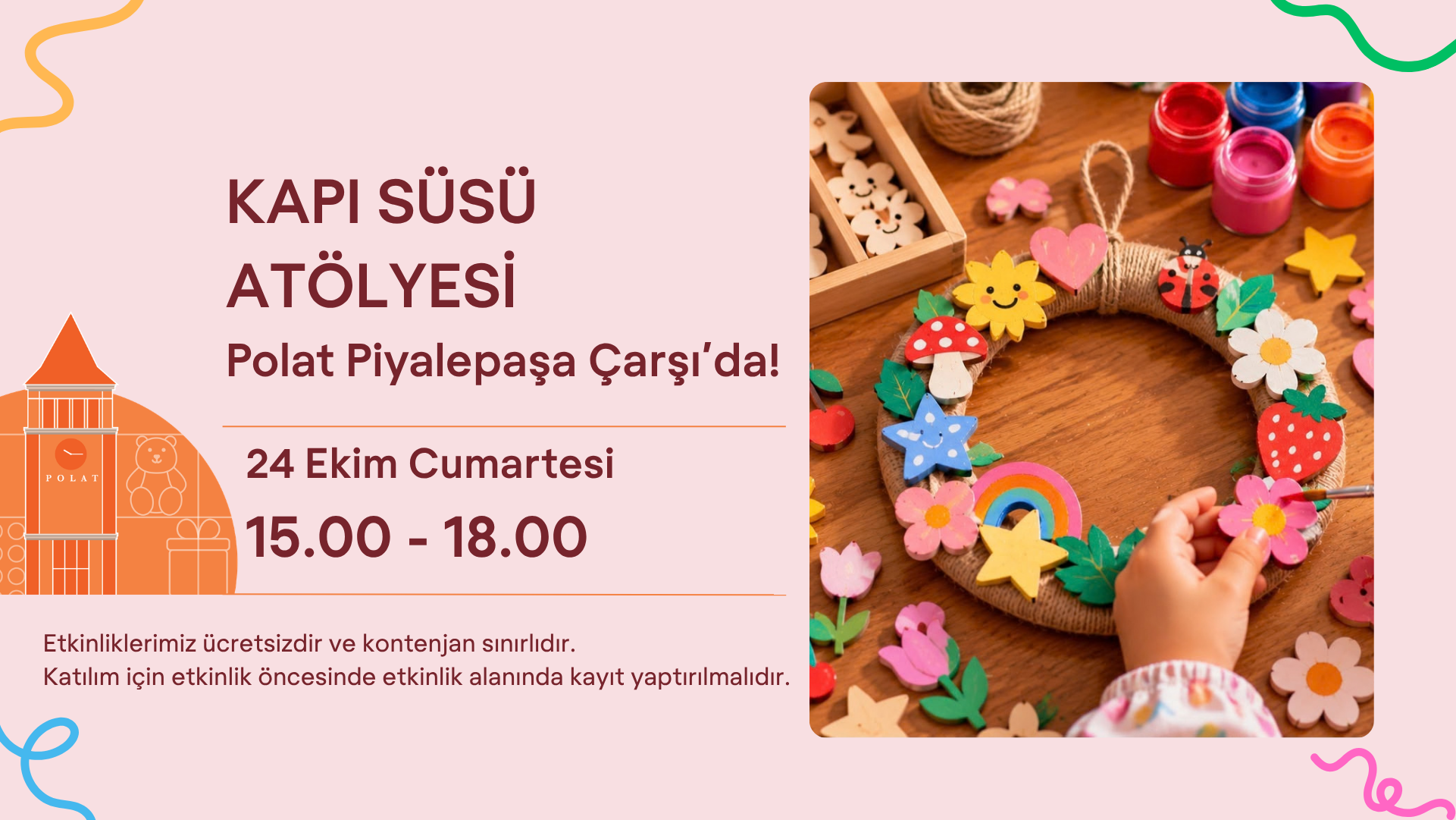 Kapı Süsü Atölyesi Polat Piyalepaşa Çarşı'da!